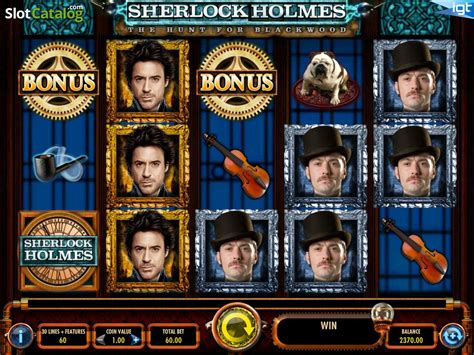 Sherlock Holmes The Hunt For Blackwood Slot Review.